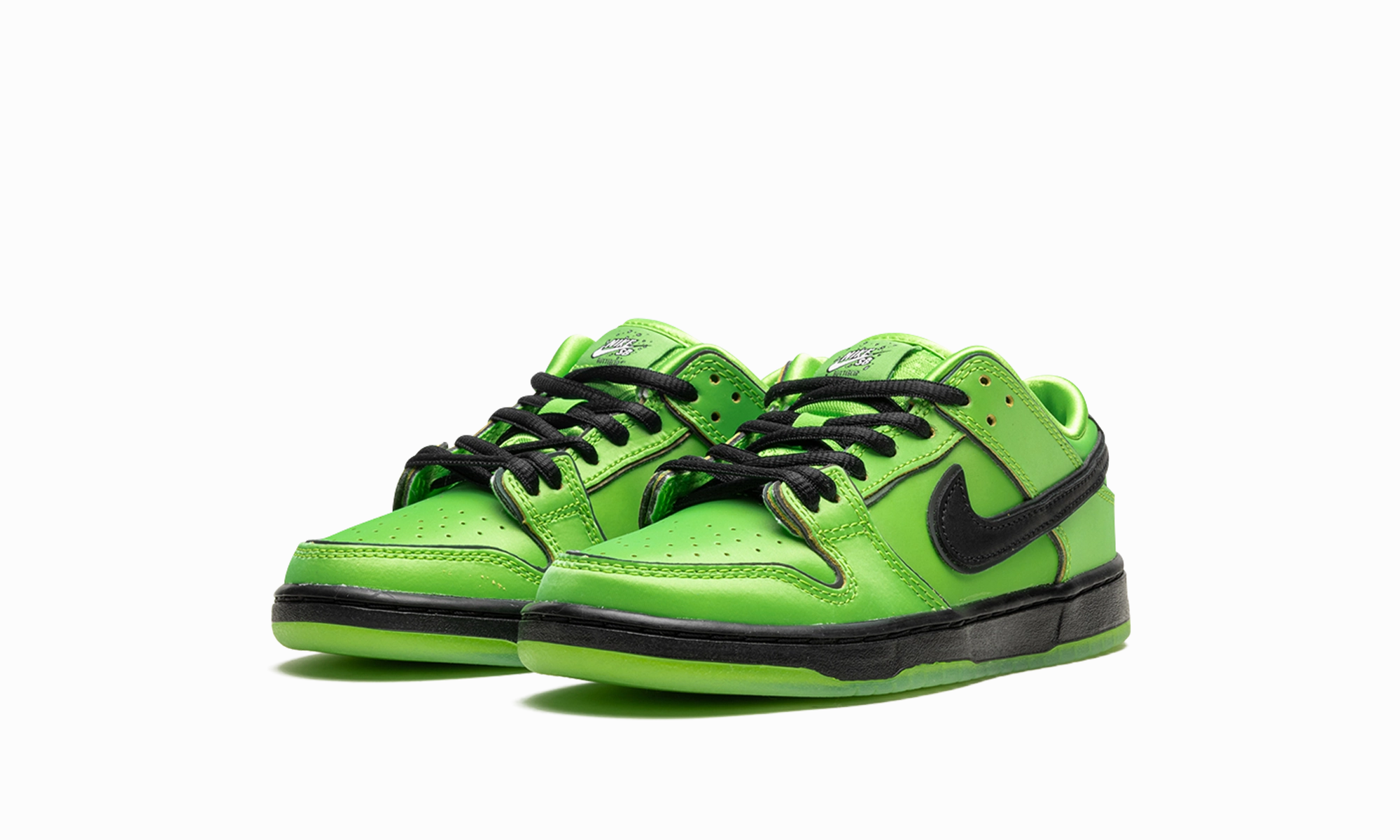 SB Dunk Low PS "Powerpuff Girls - Buttercup" nike preschool slip-on sneakers