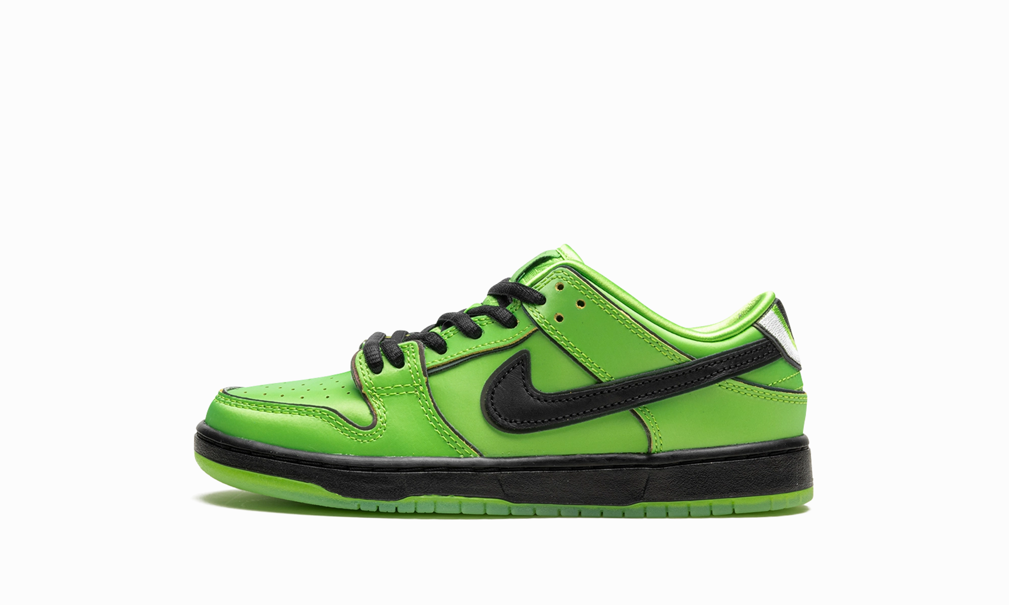 SB Dunk Low PS "Powerpuff Girls - Buttercup" Nike Pre School shoes