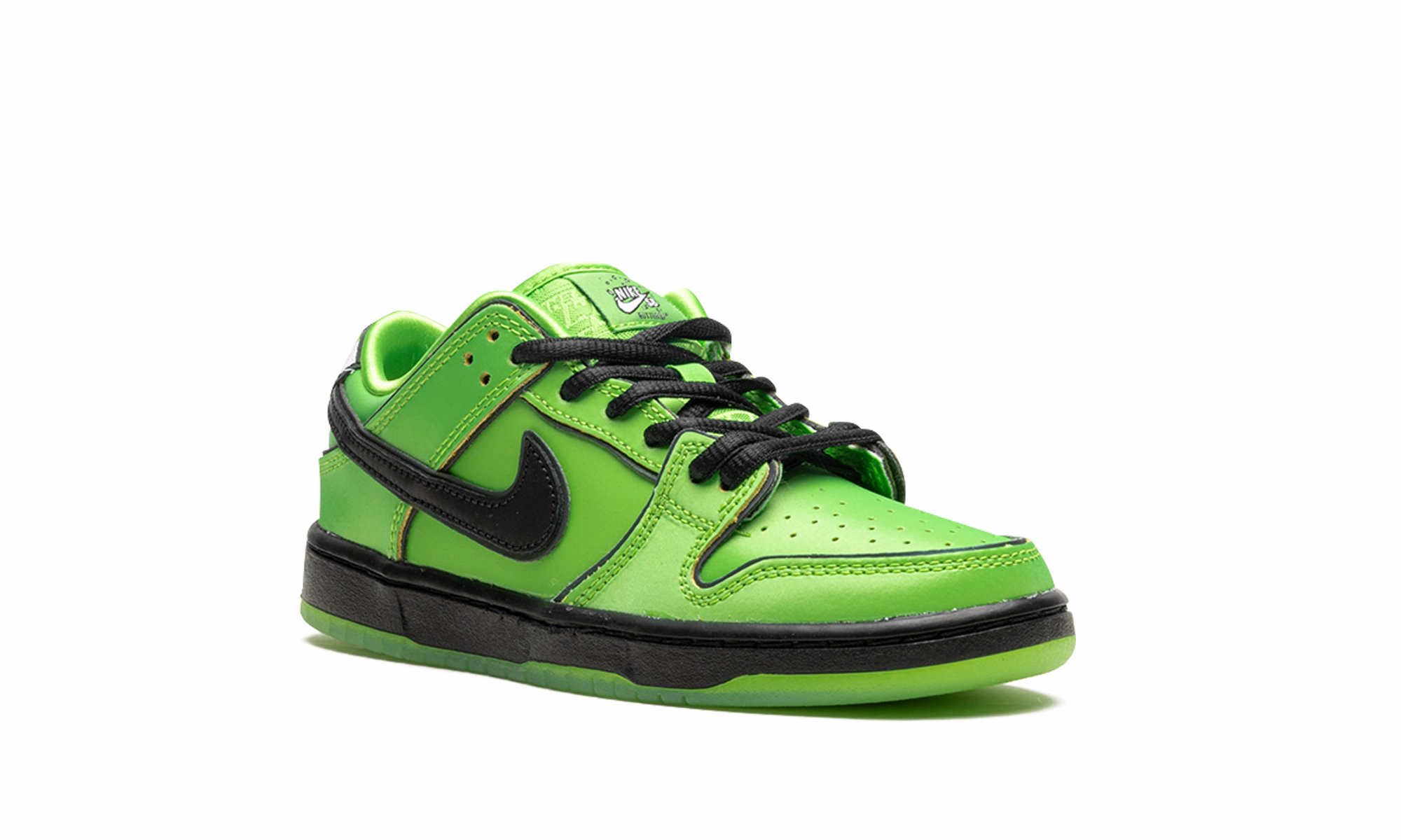 SB Dunk Low PS "Powerpuff Girls - Buttercup" nike preschool slip-on sneakers