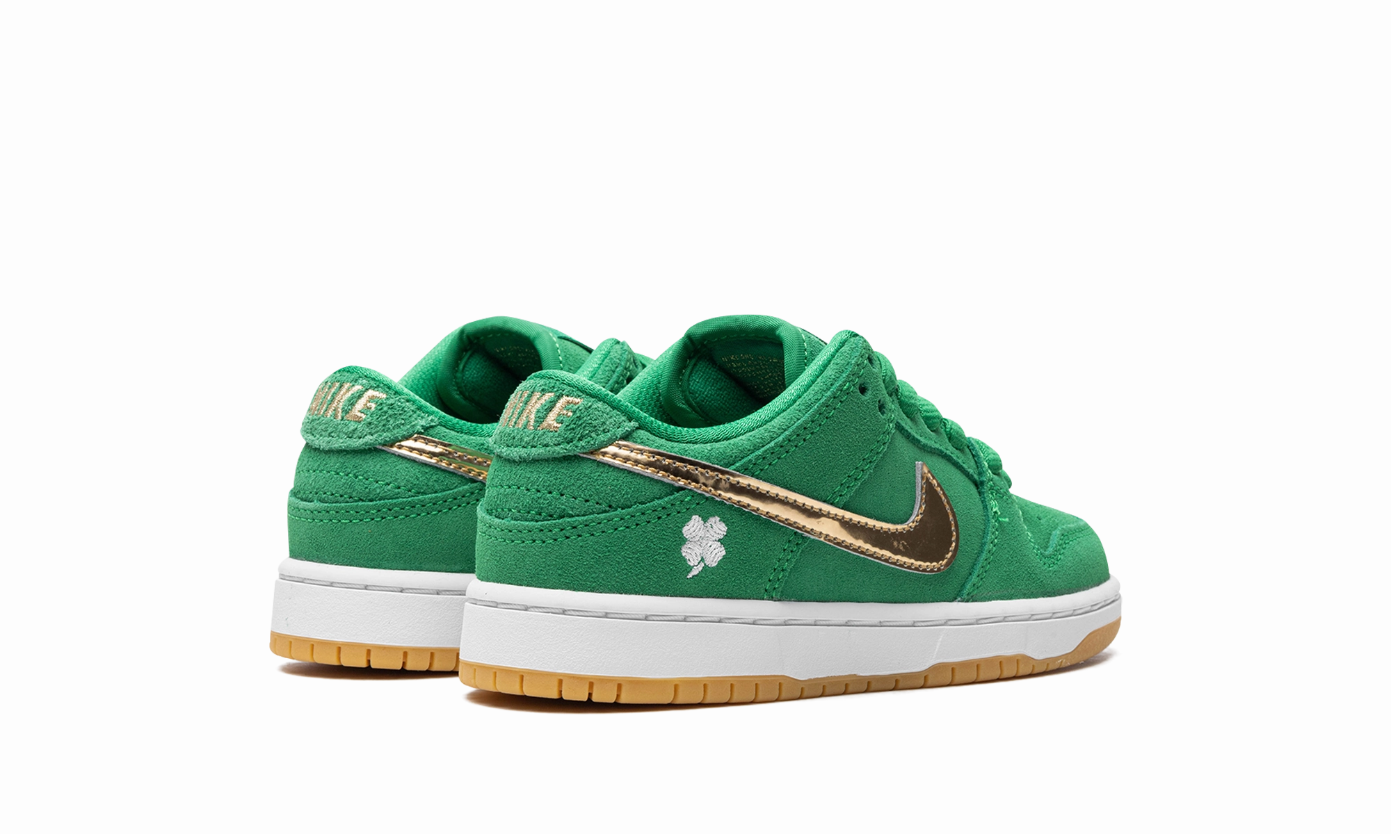 SB Dunk Low PS "St Patrick's Day 2022" nike preschool slip-on sneakers