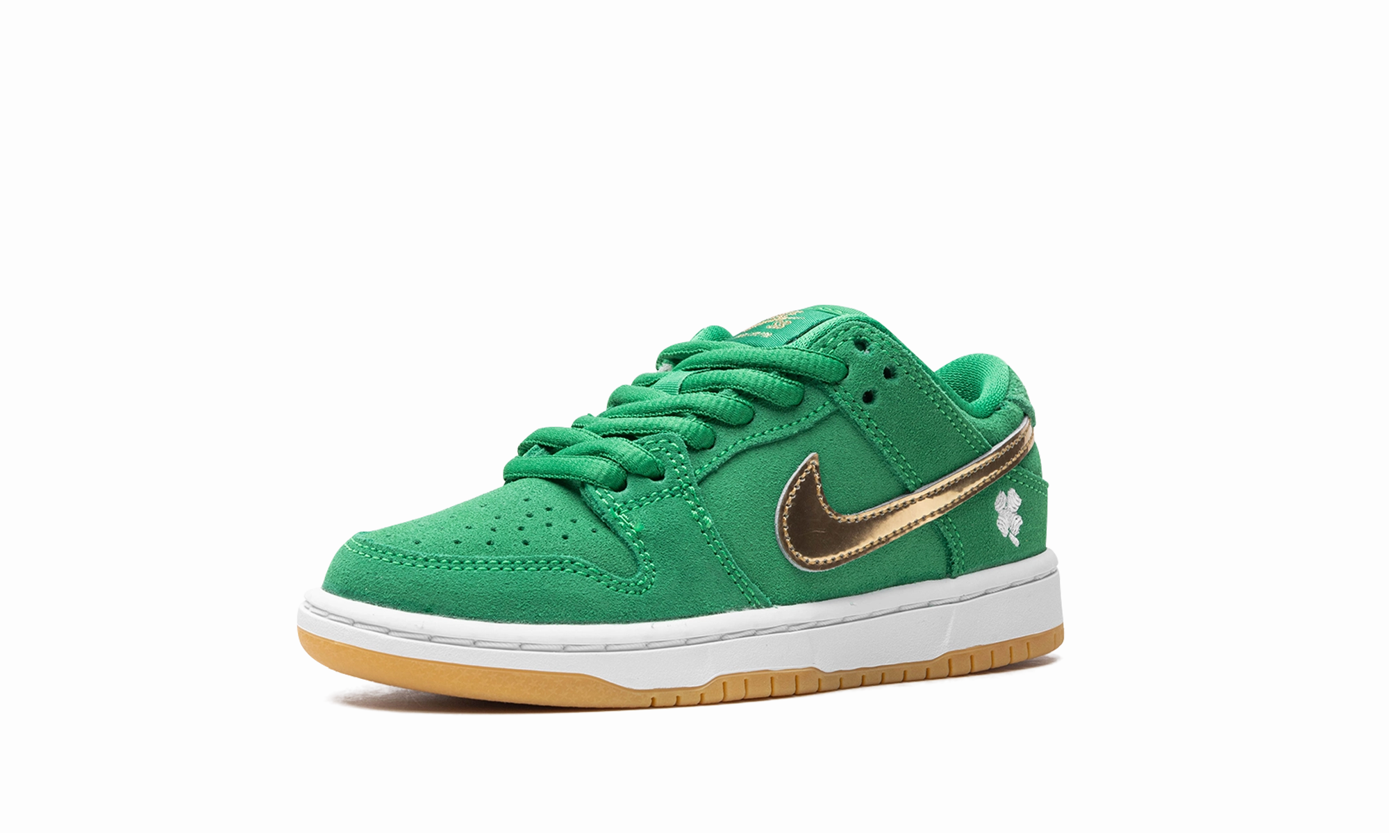 SB Dunk Low PS "St Patrick's Day 2022" nike preschool slip-on sneakers