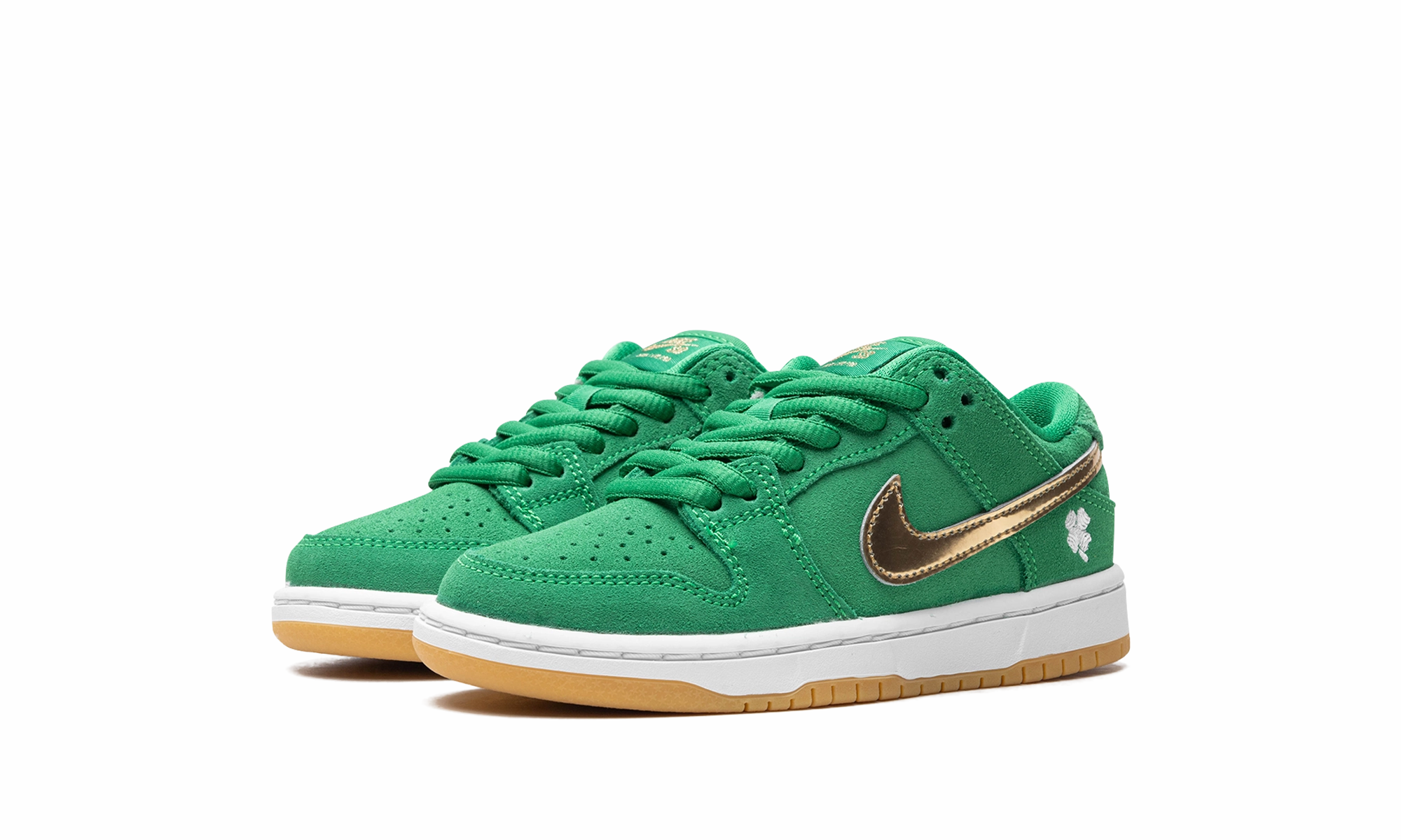 SB Dunk Low PS "St Patrick's Day 2022" nike preschool slip-on sneakers