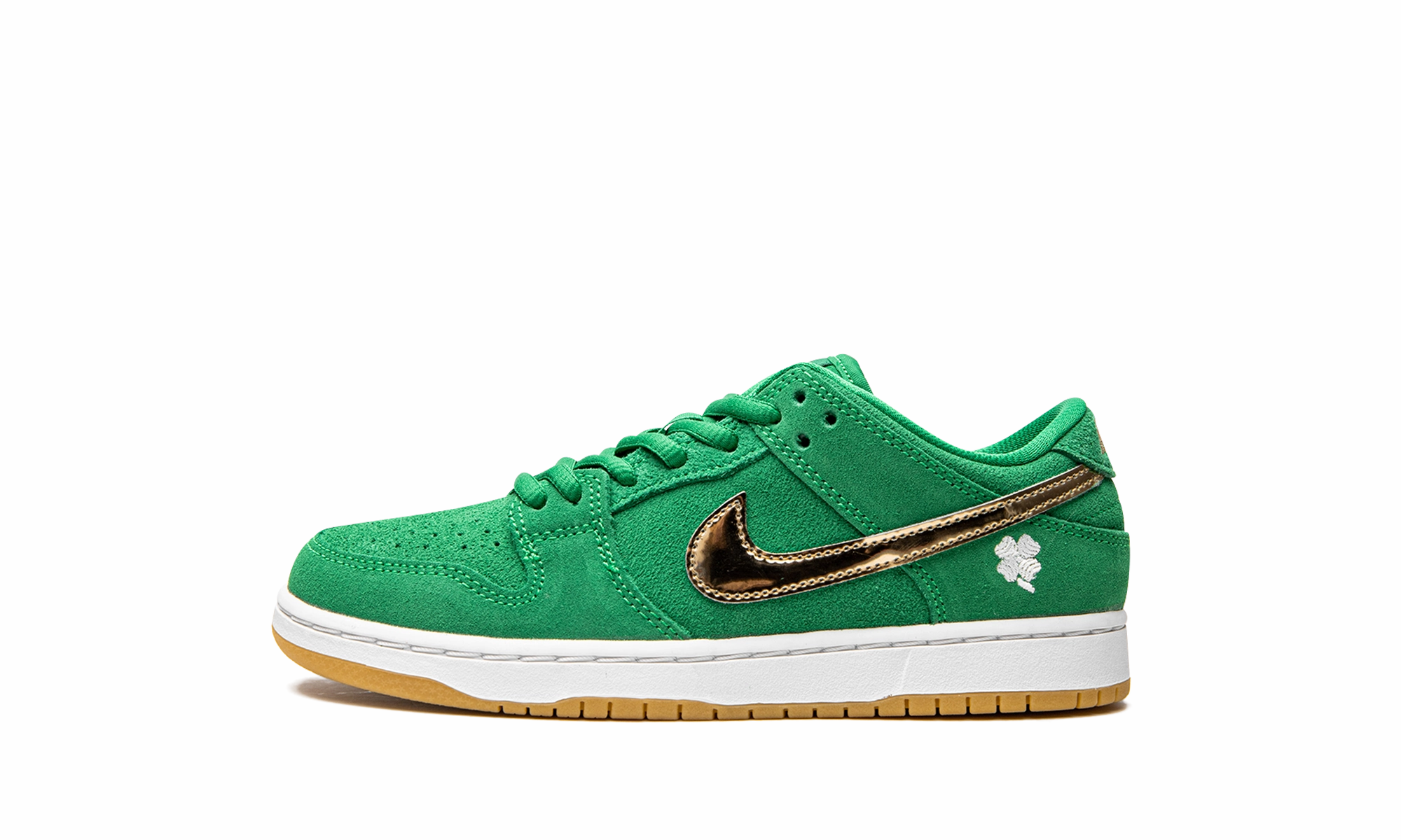 SB Dunk Low PS "St Patrick's Day 2022" nike preschool slip-on sneakers