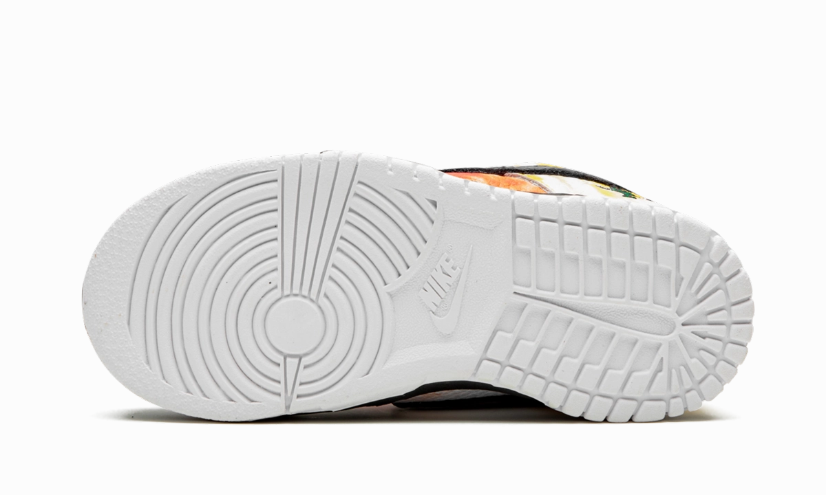 SB Dunk Low QS (TD) "Tie-Dye Rayguns 2019 - Black" nike toddler soft shoes
