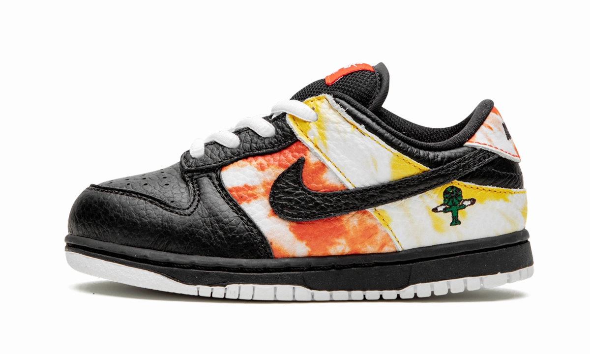 SB Dunk Low QS (TD) "Tie-Dye Rayguns 2019 - Black" Nike Toddler shoes