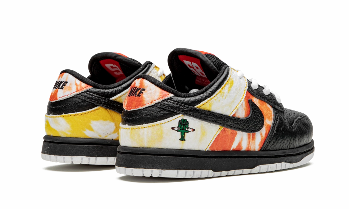 SB Dunk Low QS (TD) "Tie-Dye Rayguns 2019 - Black" nike toddler soft shoes