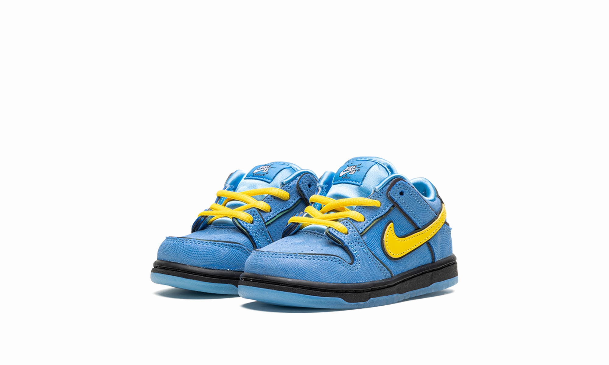 SB Dunk Low TD "Powerpuff Girls - Bubbles" nike toddler soft shoes