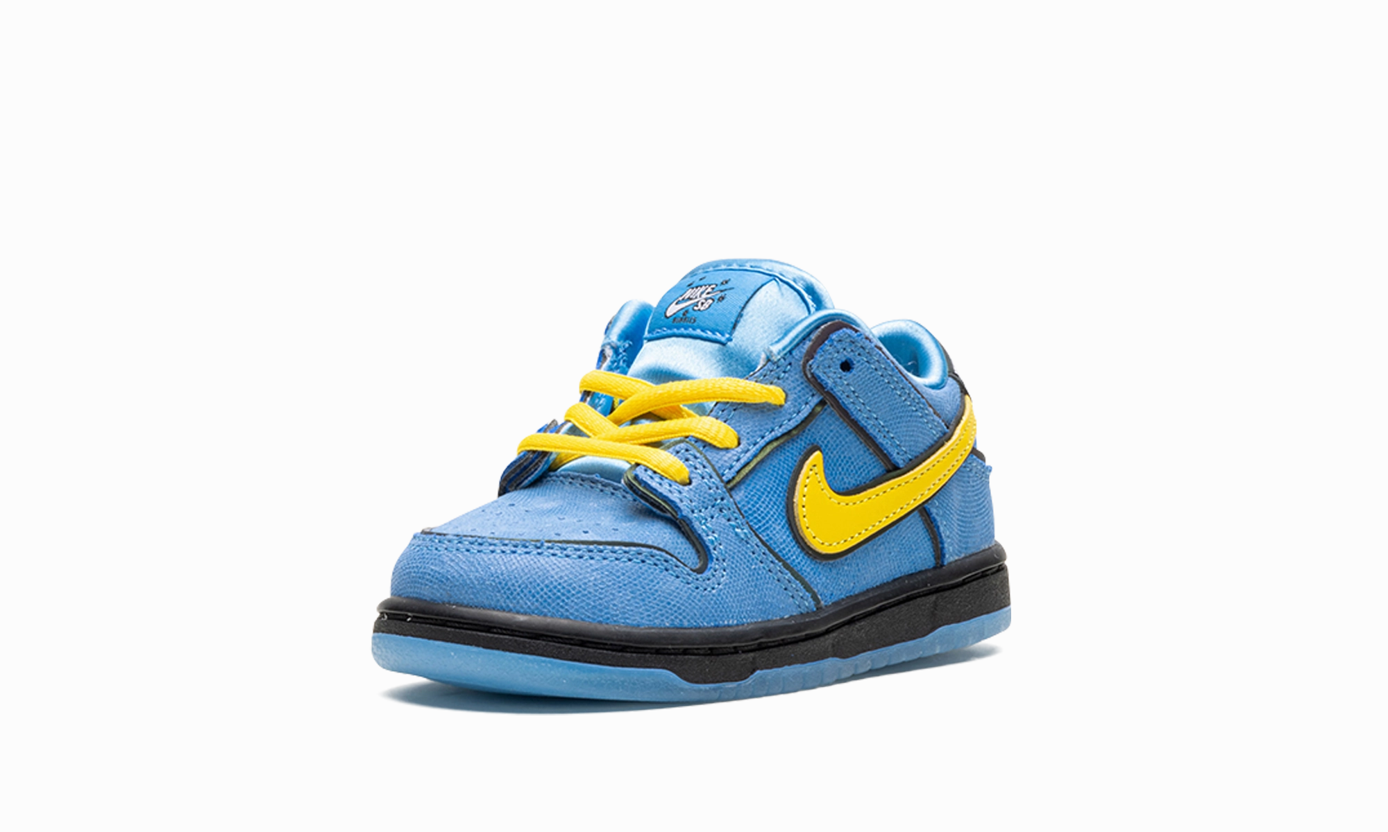 SB Dunk Low TD "Powerpuff Girls - Bubbles" nike toddler soft shoes