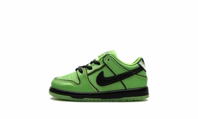 SB Dunk Low TD "Powerpuff Girls - Buttercup" Nike Toddler shoes