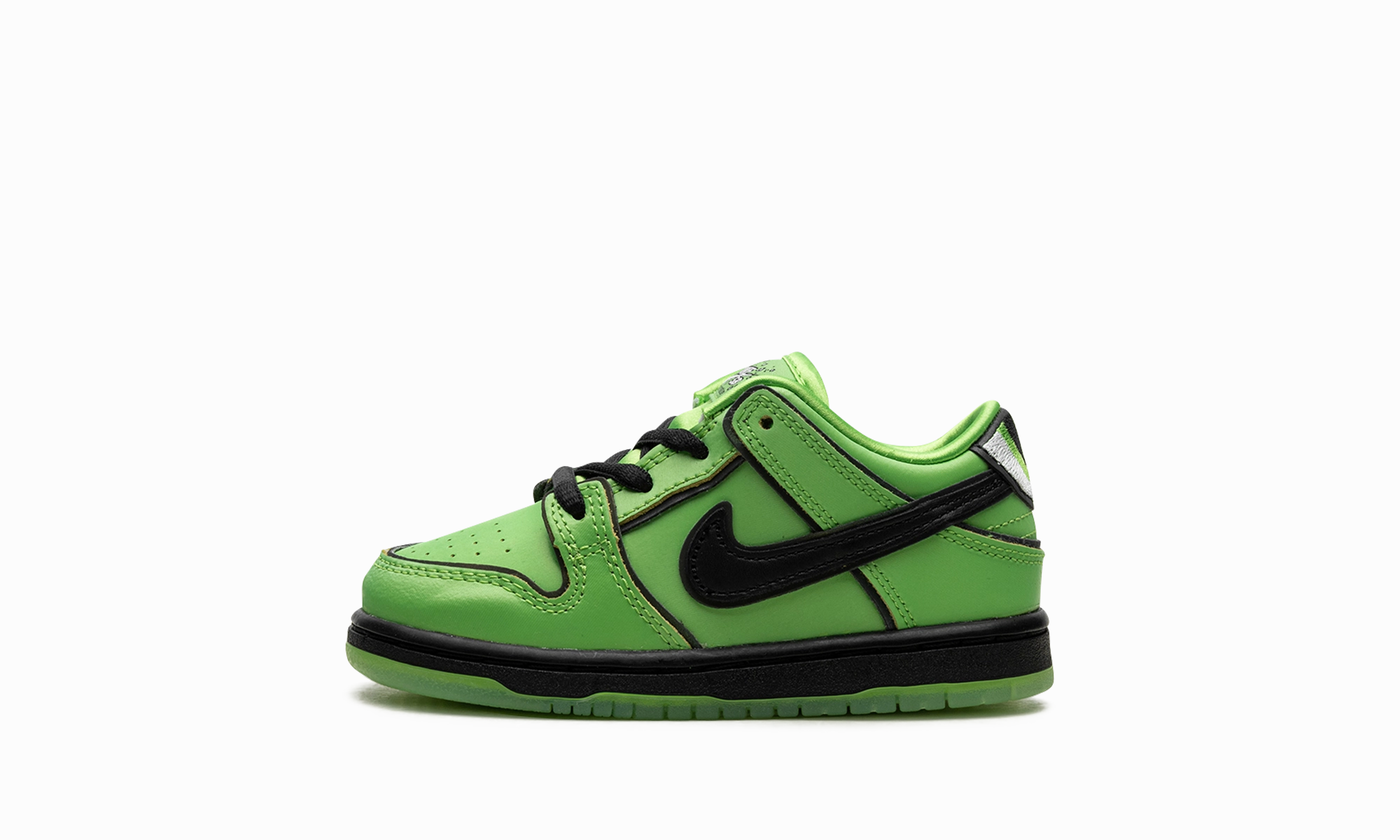 SB Dunk Low TD "Powerpuff Girls - Buttercup" Nike Toddler shoes