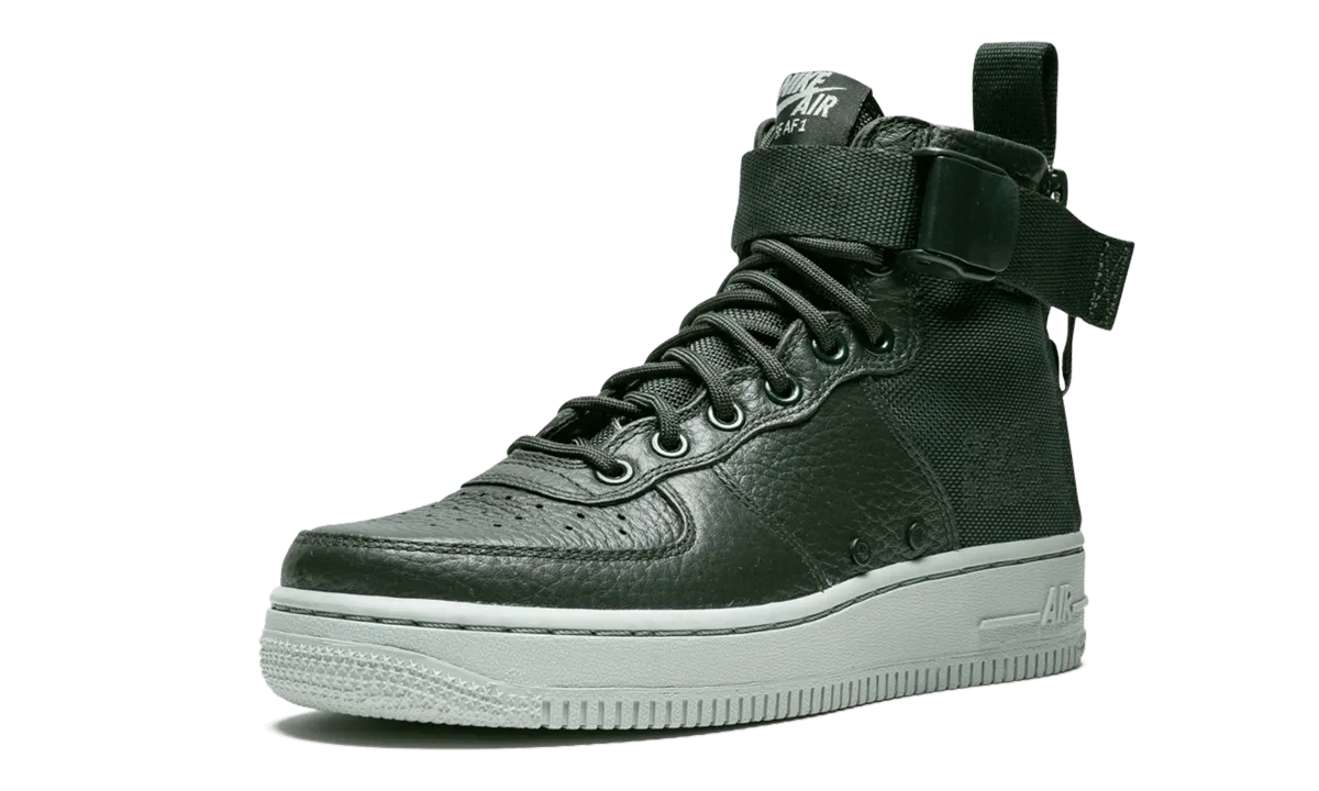 SF AF1 MID WMNS "Outdoor Green" nike womens casual sneakers
