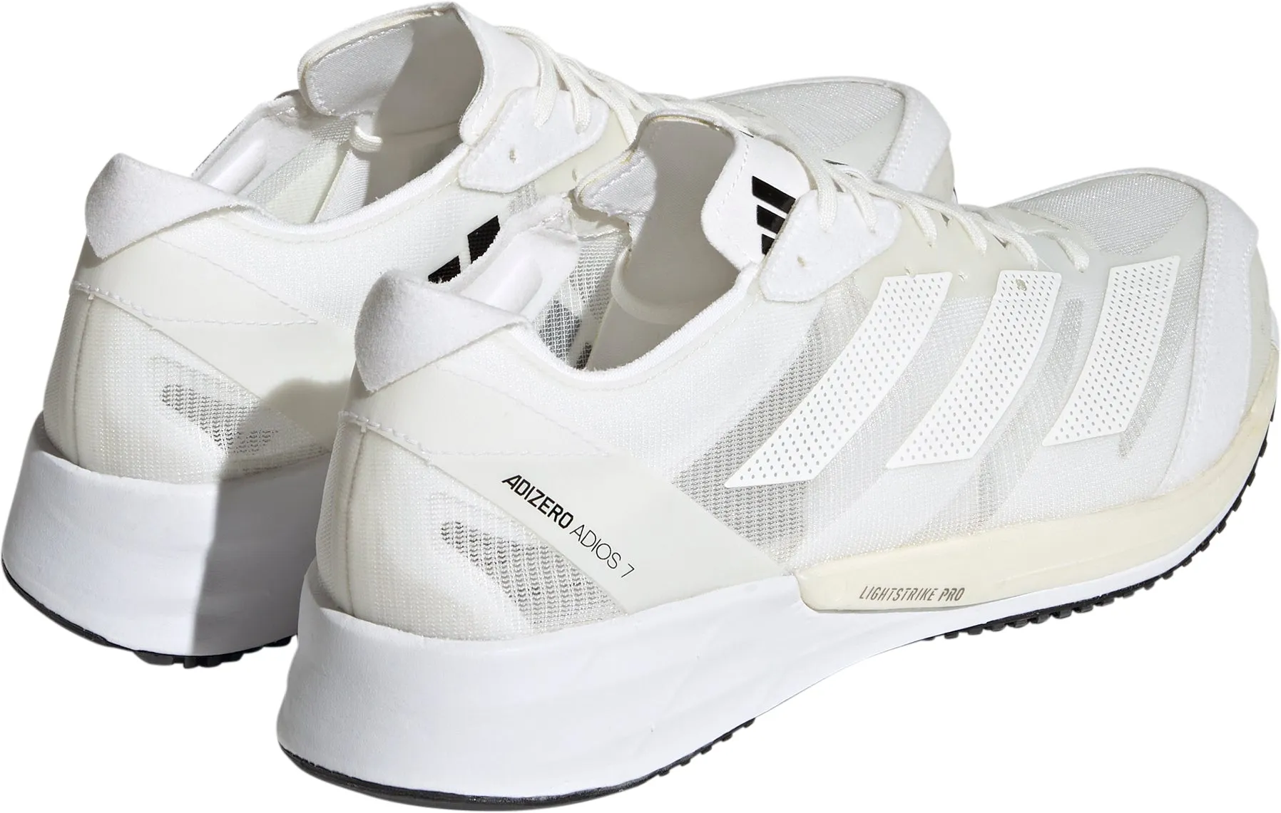 Shoes Adidas footwear Men adidas Adizero Adios 7 Mens Running Shoes - White