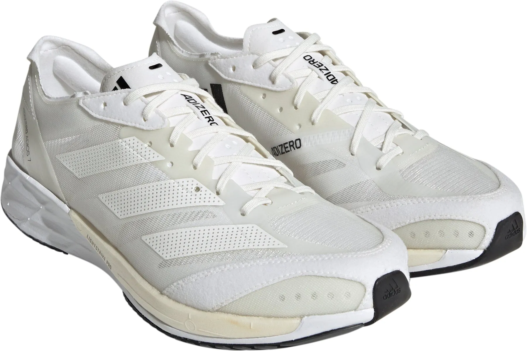 Shoes Adidas footwear Men adidas Adizero Adios 7 Mens Running Shoes - White