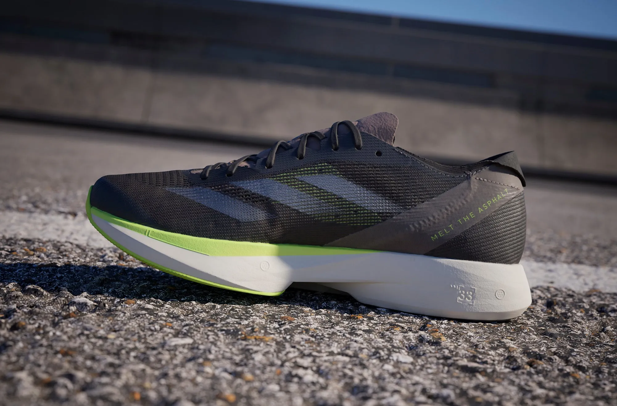 Shoes Adidas footwear Men adidas Adizero Takumi Sen 10 Mens Running Shoes - Grey