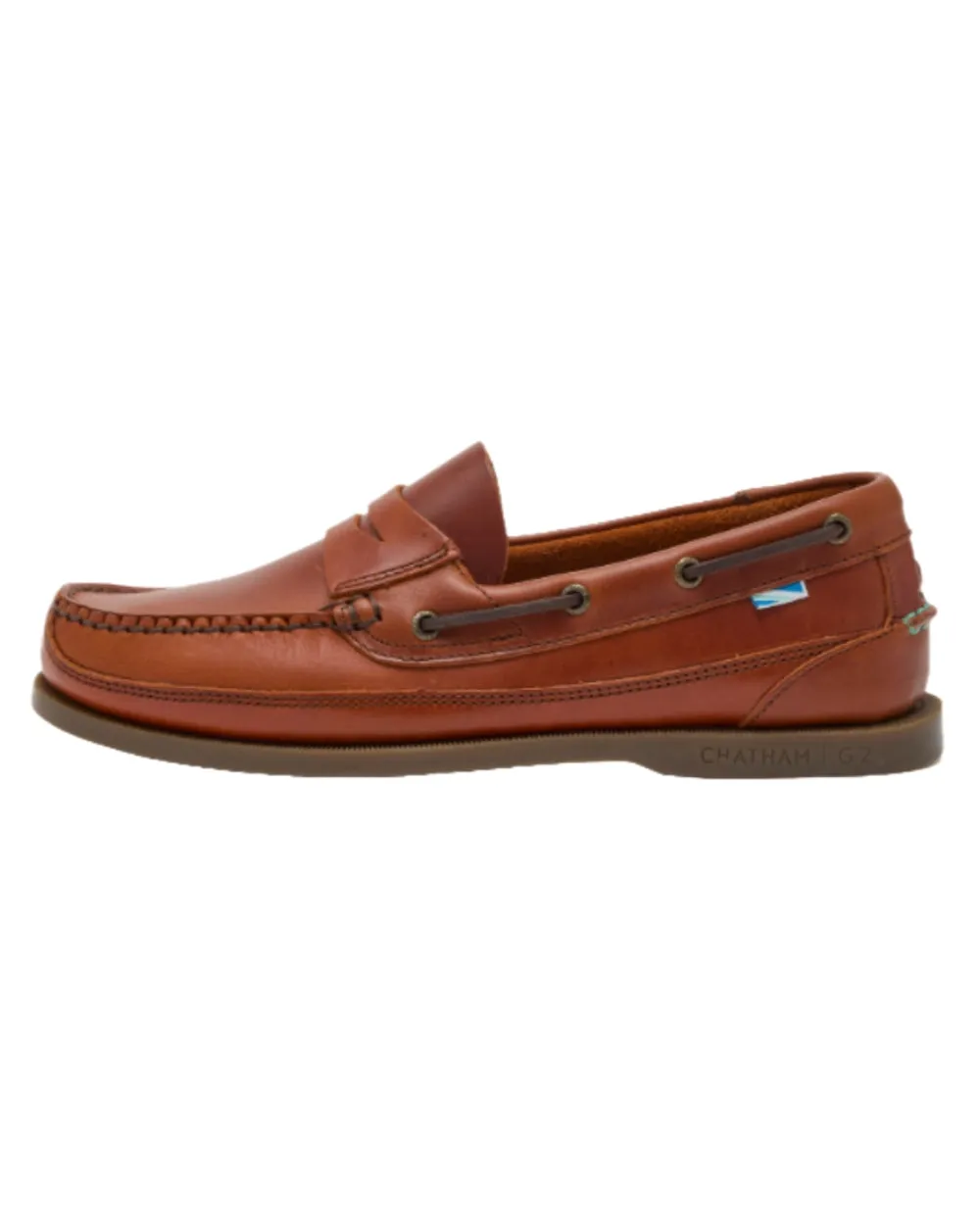 Shoes Chatham Chatham Mens Gaff II G2 Slip On Leather Boat Shoes