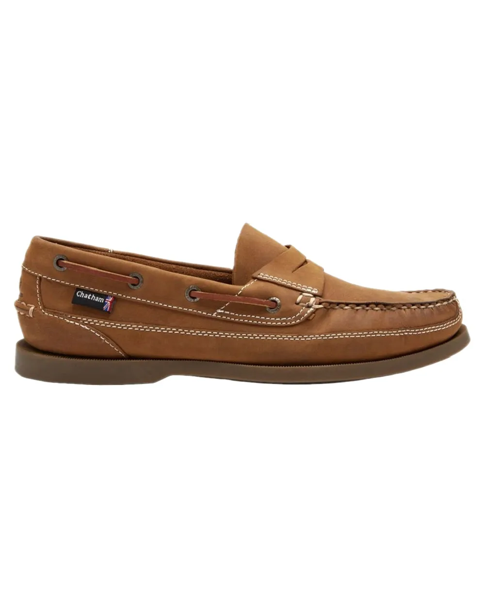Shoes Chatham Chatham Mens Gaff II G2 Slip On Leather Boat Shoes