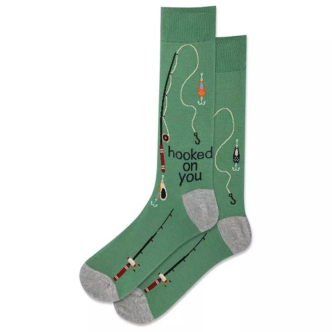 Shoes Hot Sox Men's Hooked On You Socks