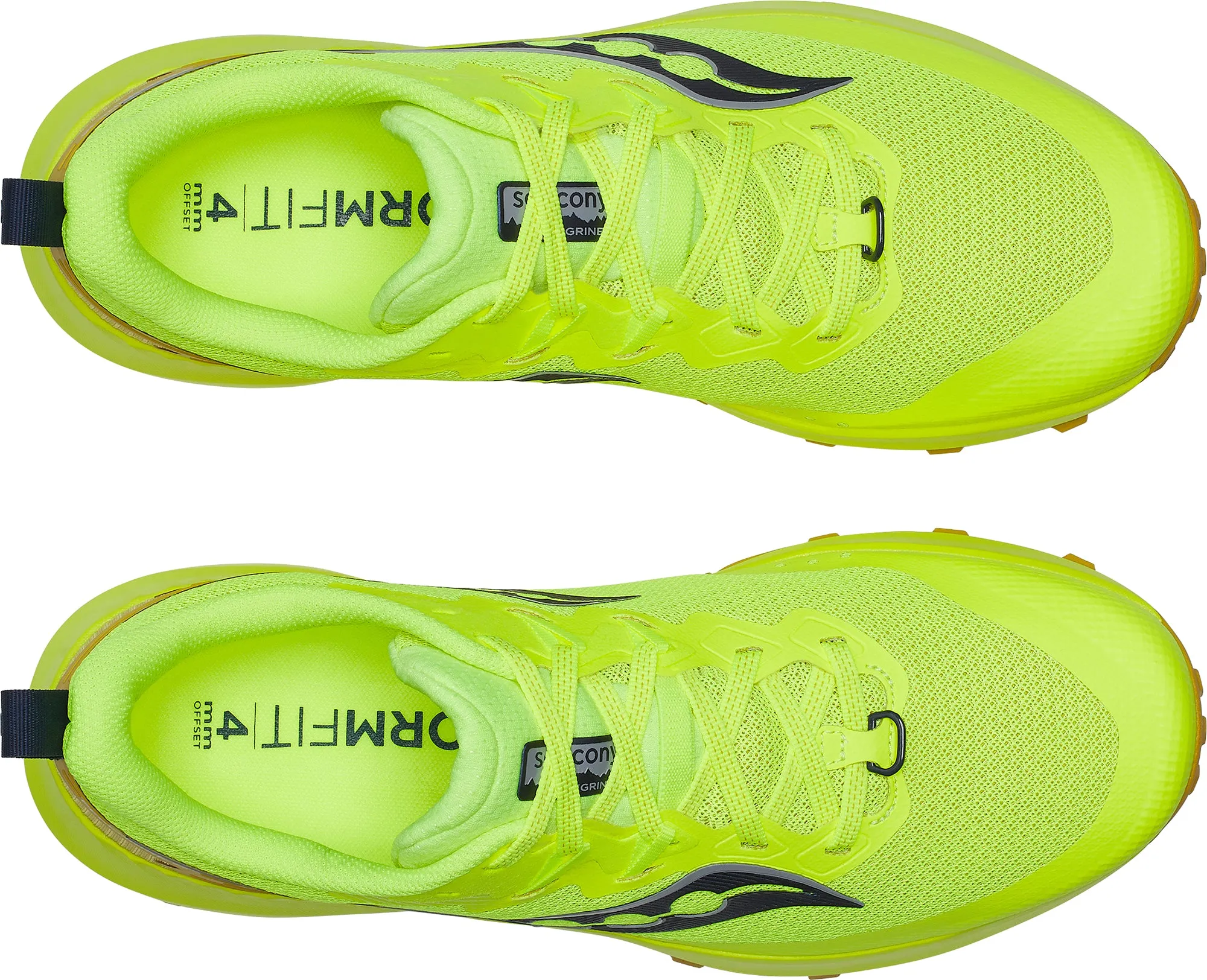 Shoes Saucony Saucony Peregrine 14 Mens Trail Running Shoes - Yellow