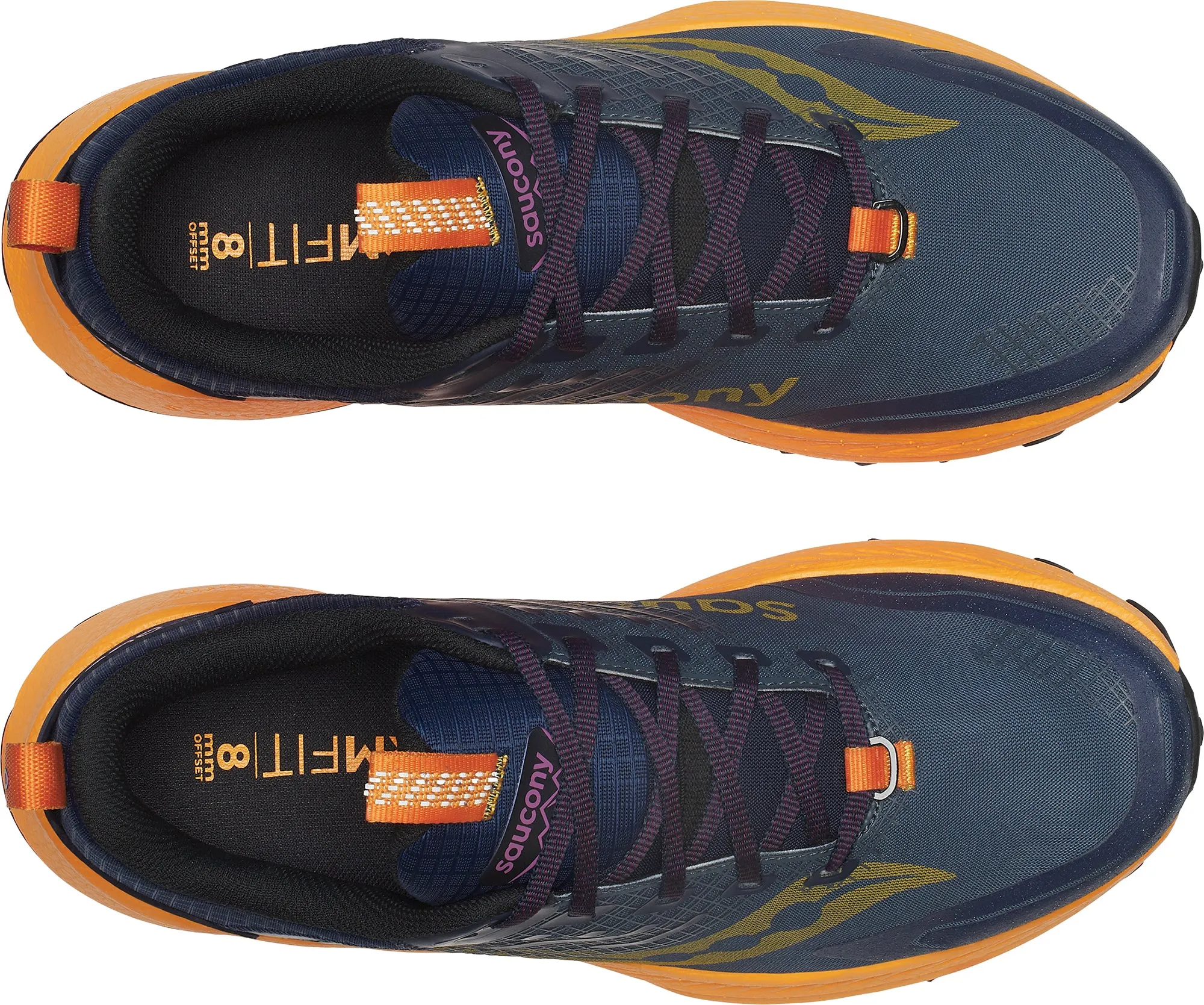 Shoes Saucony Saucony Ride TR2 GORE-TEX Mens Trail Running Shoes - Navy