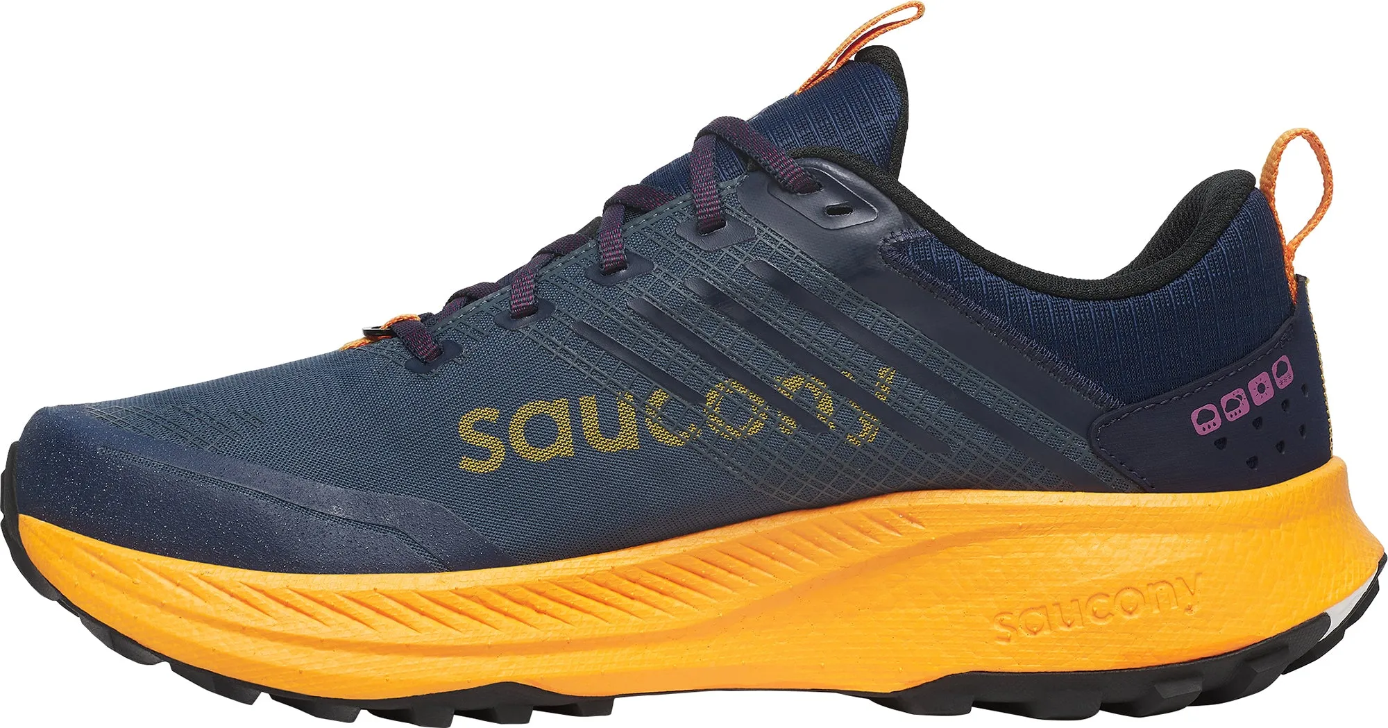 Shoes Saucony Saucony Ride TR2 GORE-TEX Mens Trail Running Shoes - Navy