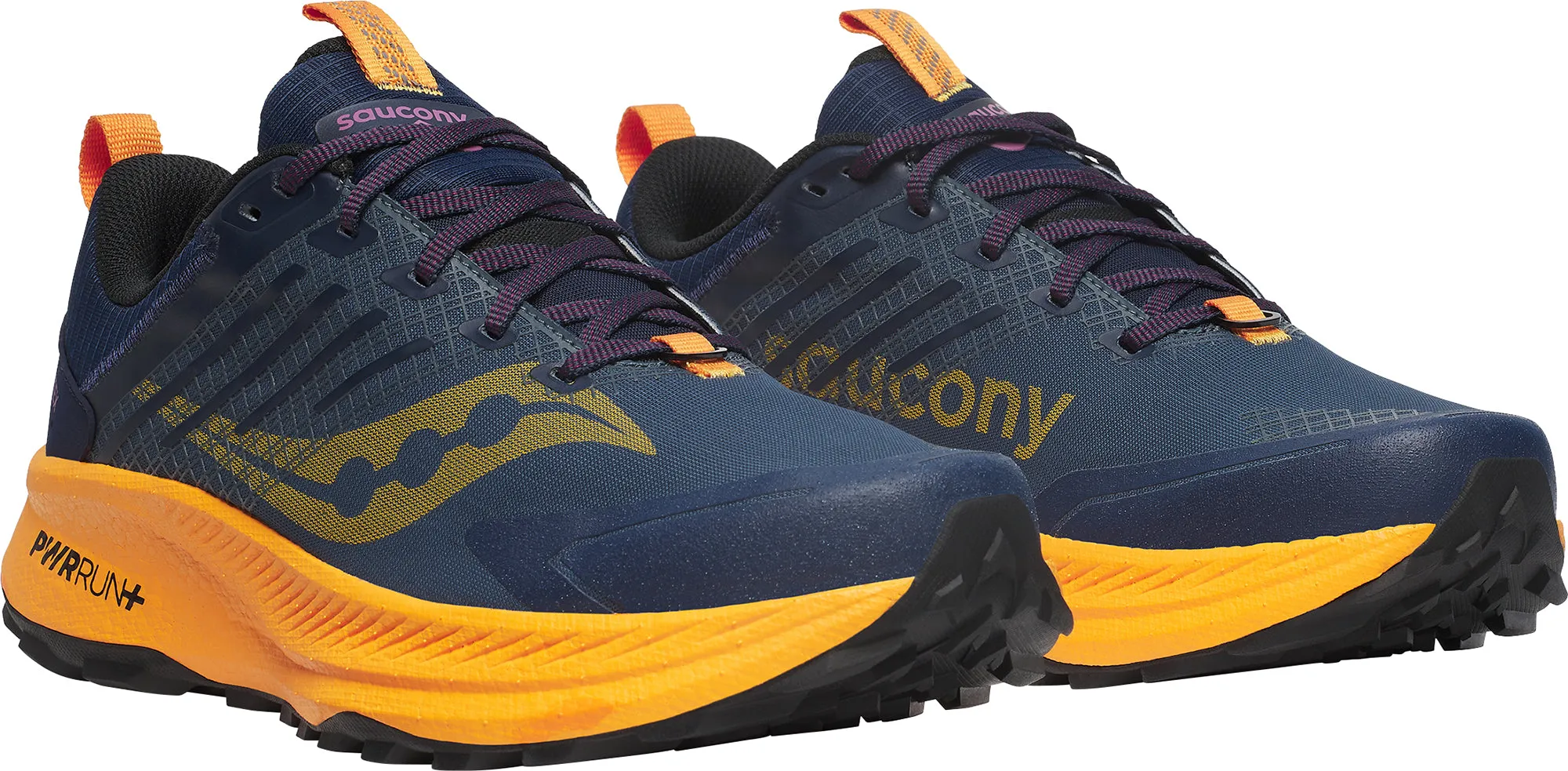 Shoes Saucony Saucony Ride TR2 GORE-TEX Mens Trail Running Shoes - Navy
