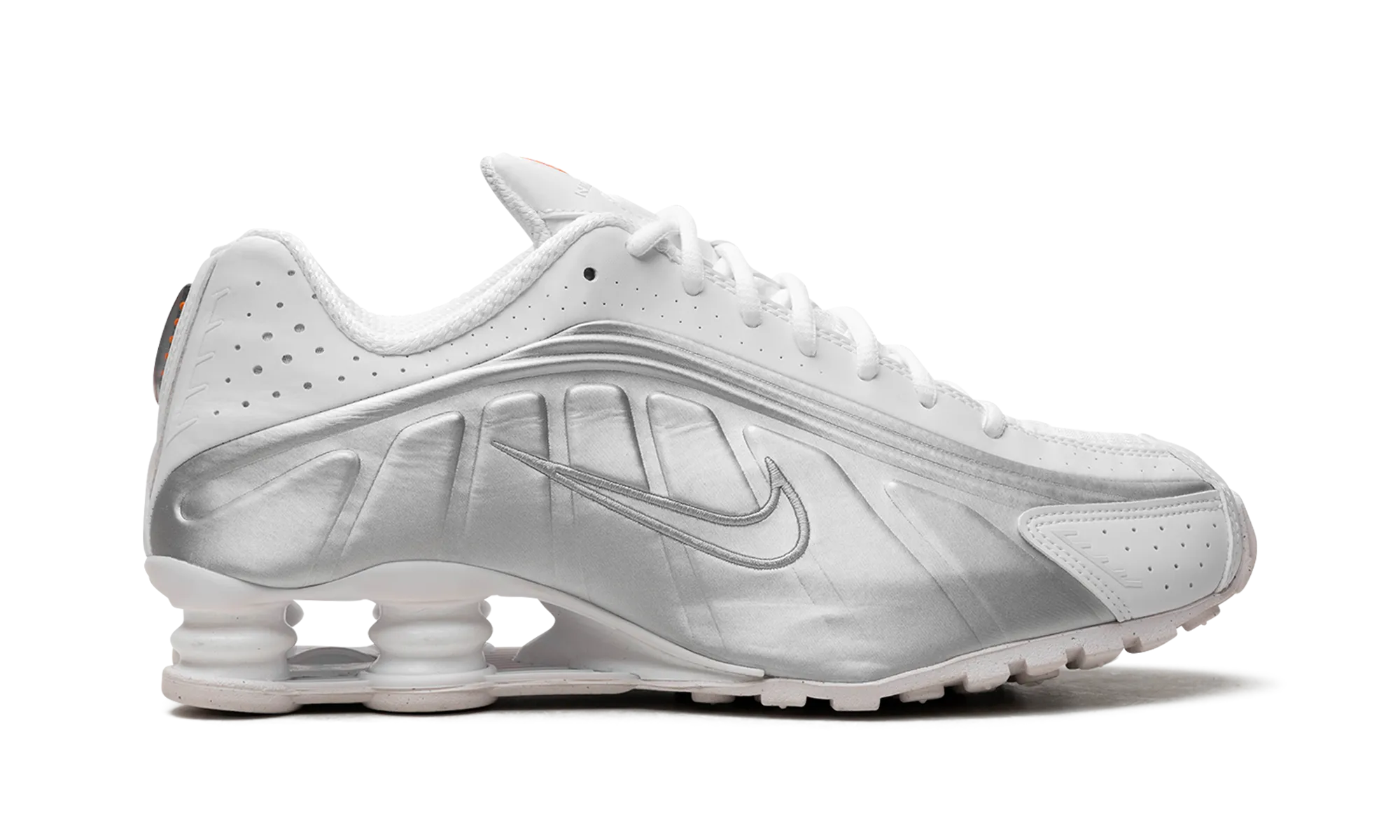 SHOX R4 MNS WMNS "Metallic silver" nike womens casual sneakers