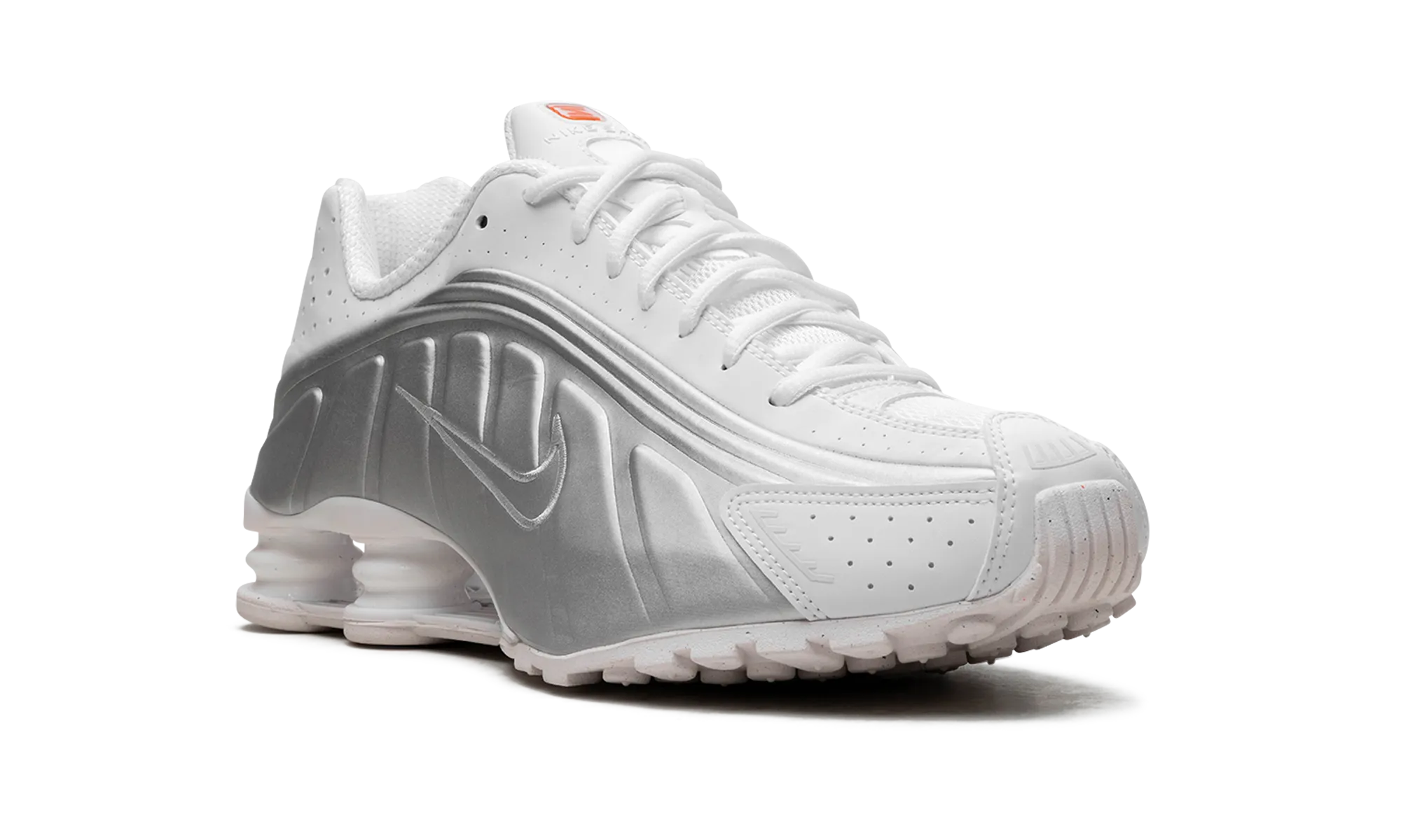 SHOX R4 MNS WMNS "Metallic silver" nike womens casual sneakers