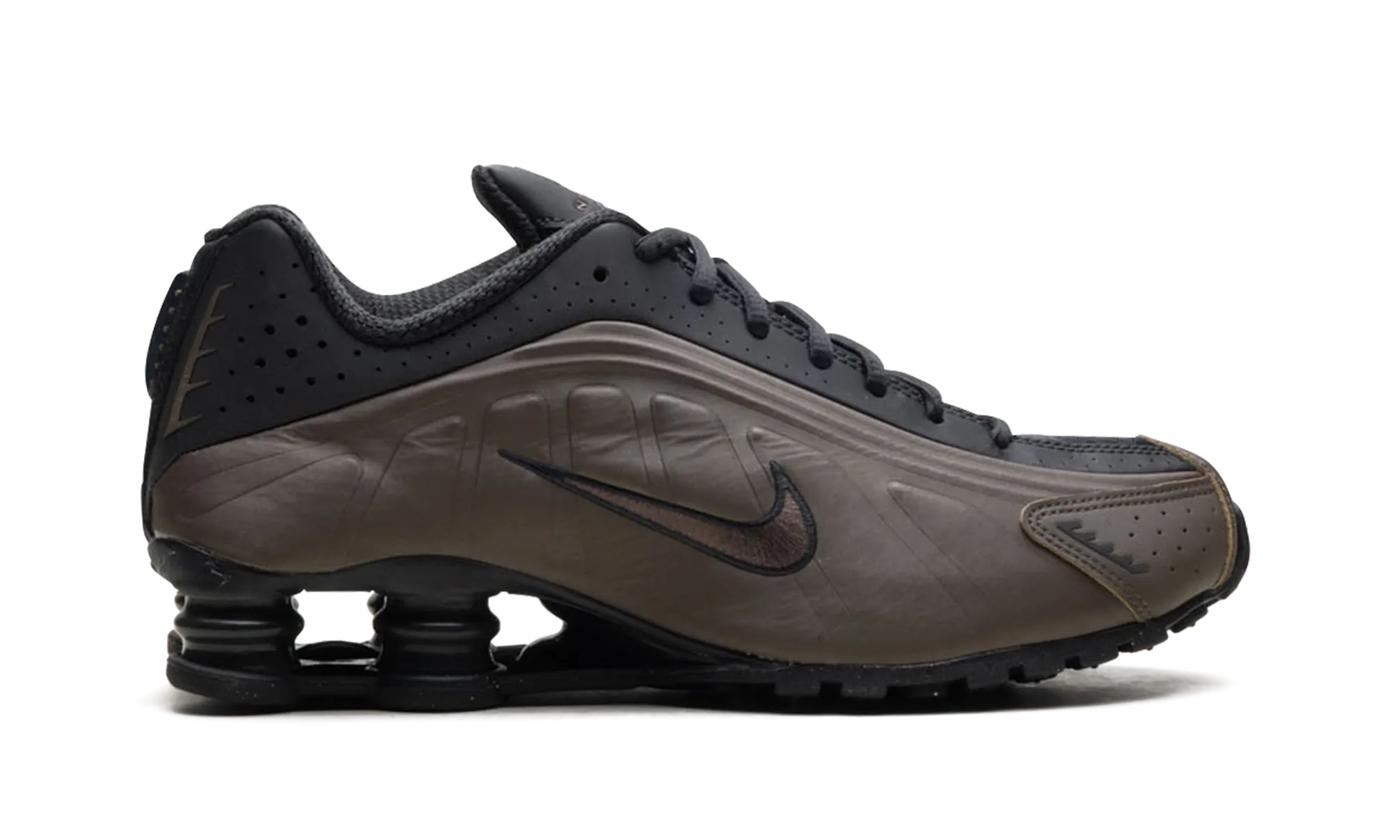 Shox R4 WMNS "Ironstone Off Noir" nike womens breathable trainers