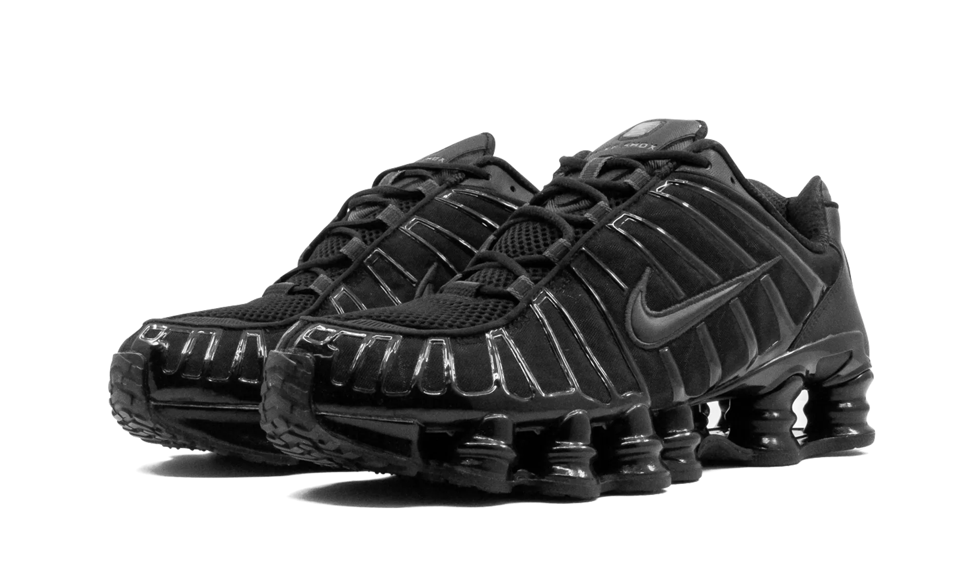 Shox TL "Black / Metallic Hematite" nike breathable mens trainers