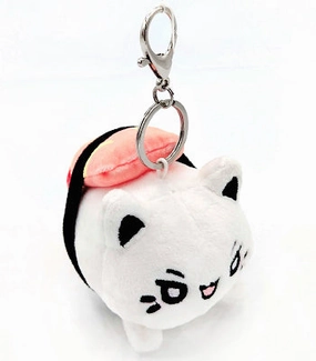 Shrimp Sushi Mini Meowchi Keychain Plush 3.5"