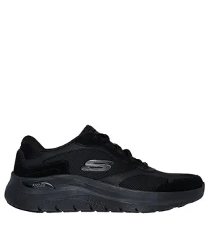 SKECHERS ARCHFIT ALL BLACK Skechers men's footwear