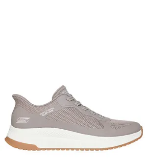SKECHERS SLIP INS BOBS TAUPE Skechers women's shoes
