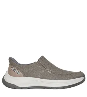 SKECHERS SLIP INS DECKLAN TAUPE Skechers men's footwear