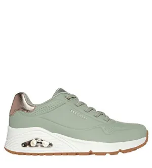 SKECHERS UNO SHIMMER SAGE Skechers women's shoes