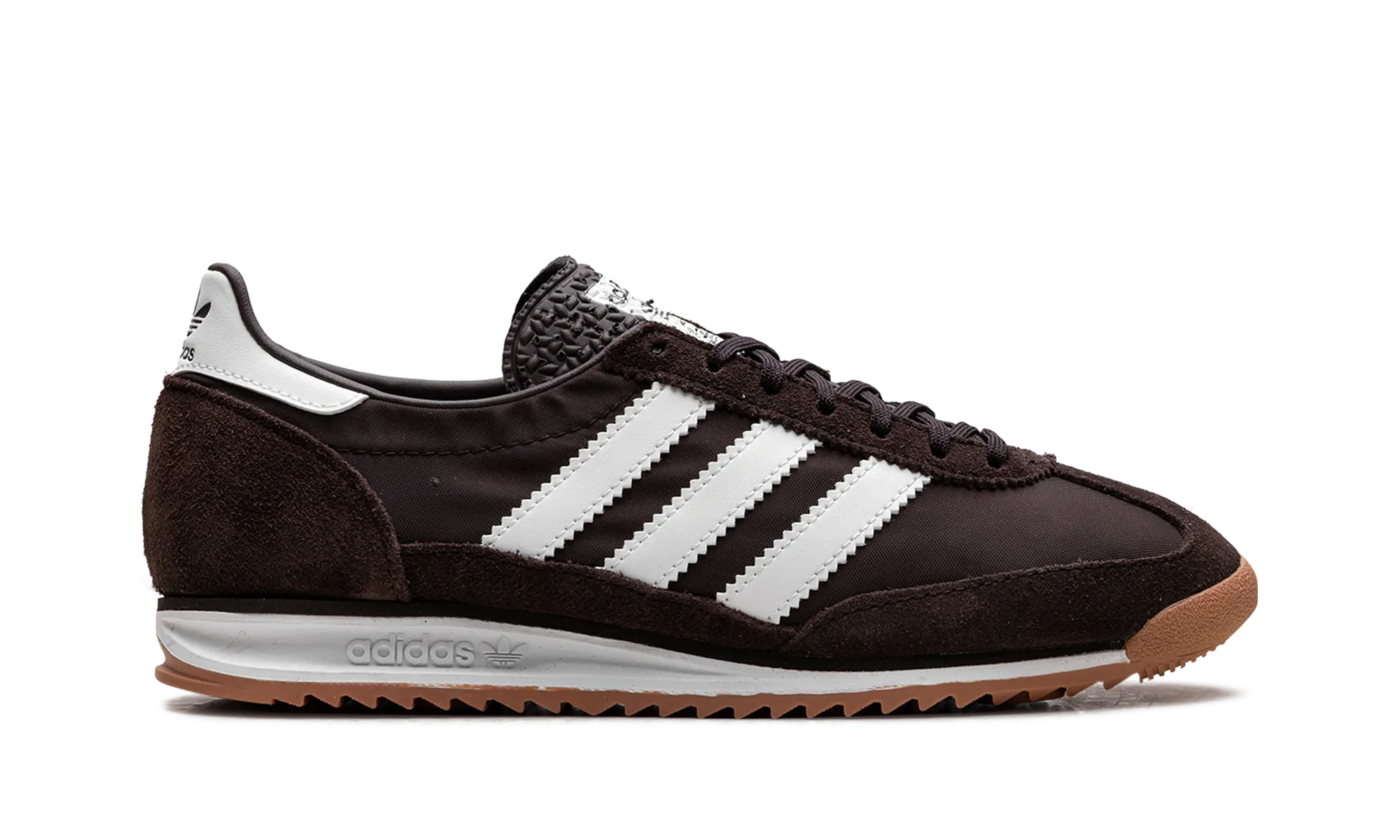 SL 72 OG WMNS "Dark Brown White" adidas stylish womens sneakers