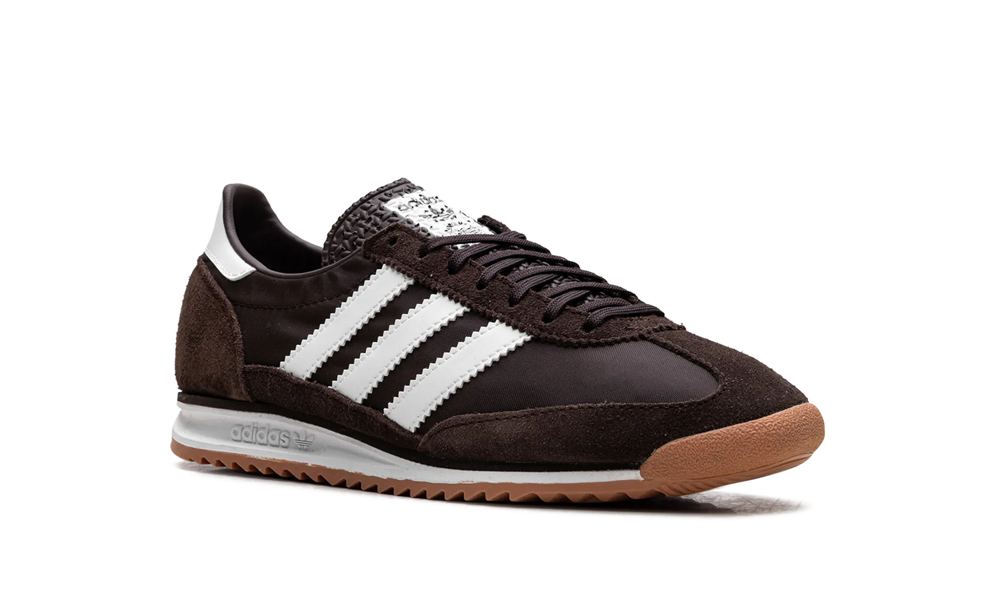 SL 72 OG WMNS "Dark Brown White" adidas stylish womens sneakers