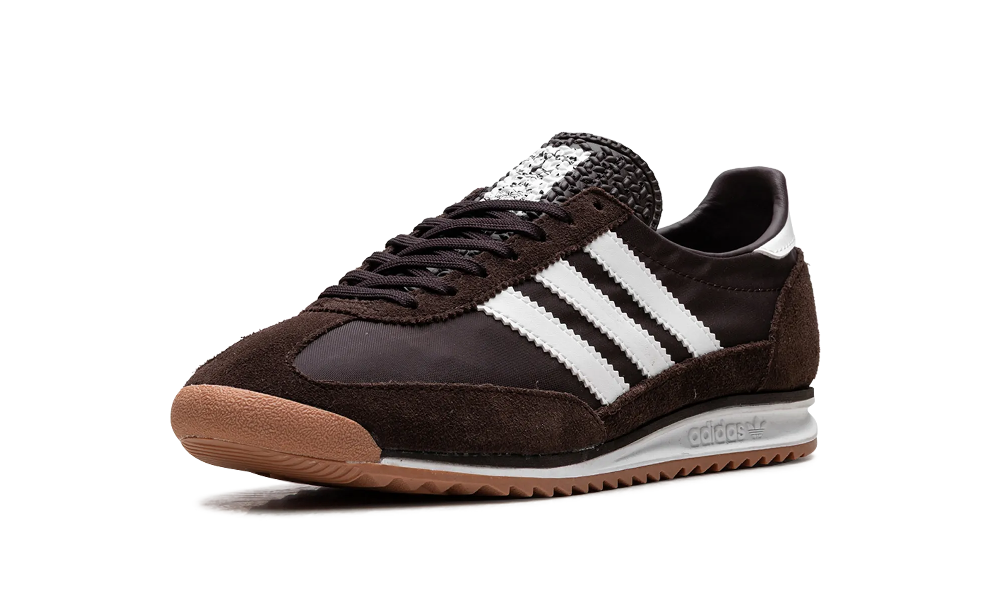 SL 72 OG WMNS "Dark Brown White" adidas stylish womens sneakers