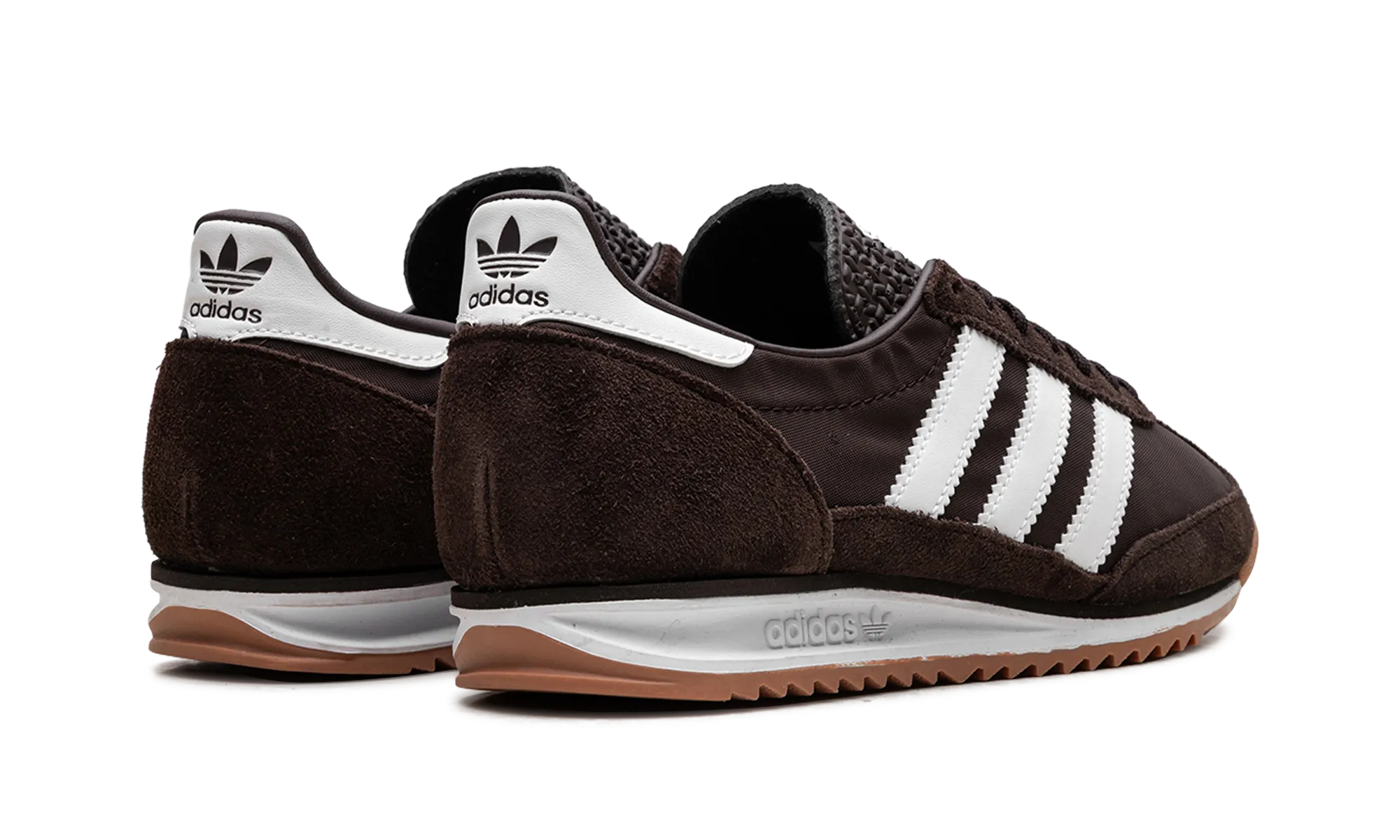 SL 72 OG WMNS "Dark Brown White" adidas stylish womens sneakers
