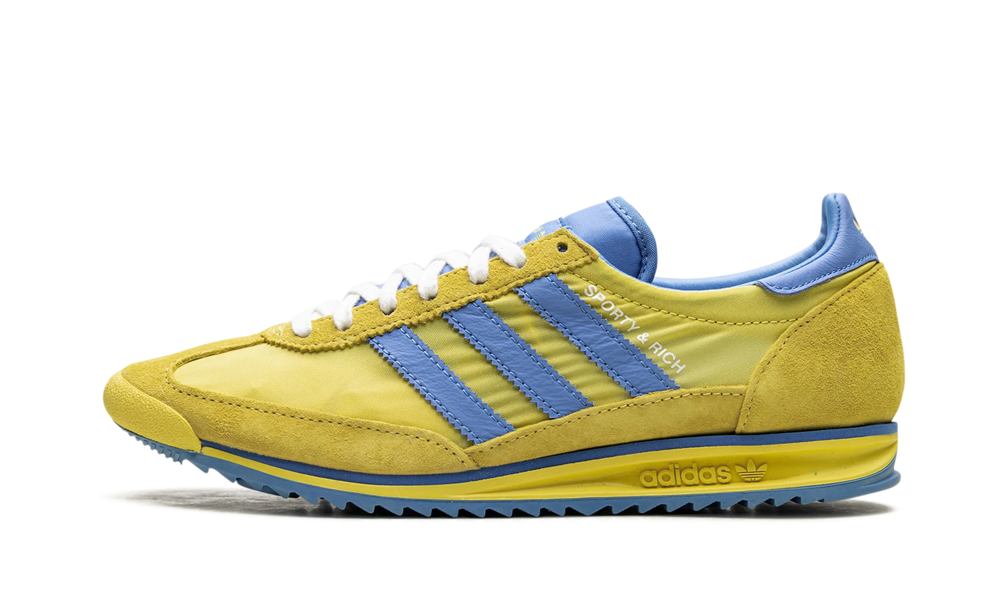 SL 72 RS WMNS "Sporty & Rich - Sweden Pack - Yellow/Blue" Adidas Women's styles