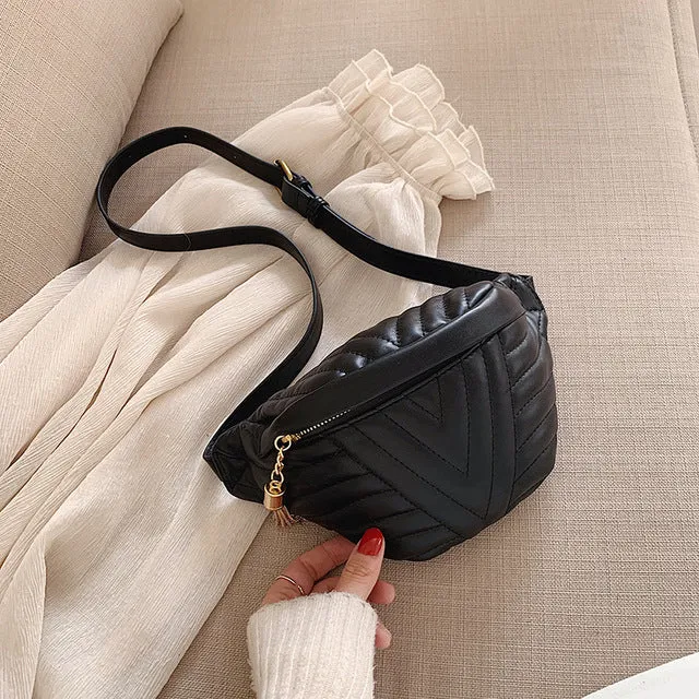 Small Simple Crossbody Bags For Women 2020 Tassel Shoulder Messenger Bag Female Fashion Handbags and Purses Fashion Nova Bags