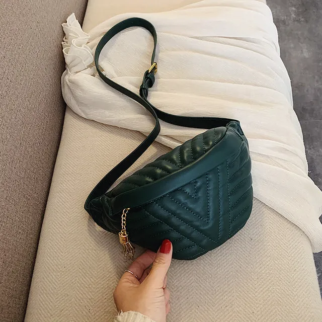 Small Simple Crossbody Bags For Women 2020 Tassel Shoulder Messenger Bag Female Fashion Handbags and Purses Fashion Nova Bags