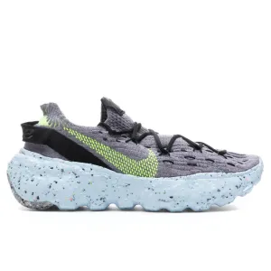 Space Hippie 04 - Grey/Volt Nike trainers with responsive foam