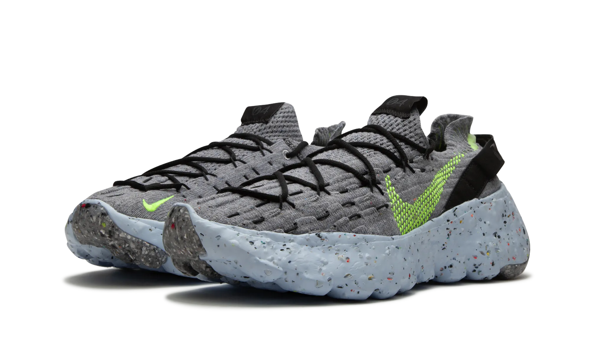 SPACE HIPPIE 04 WMNS "Grey Volt" nike womens casual sneakers