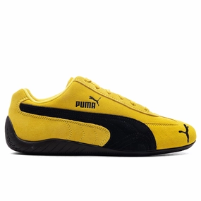 Speedcat OG - Pele Yellow/Black Puma sneakers for casual streetwear