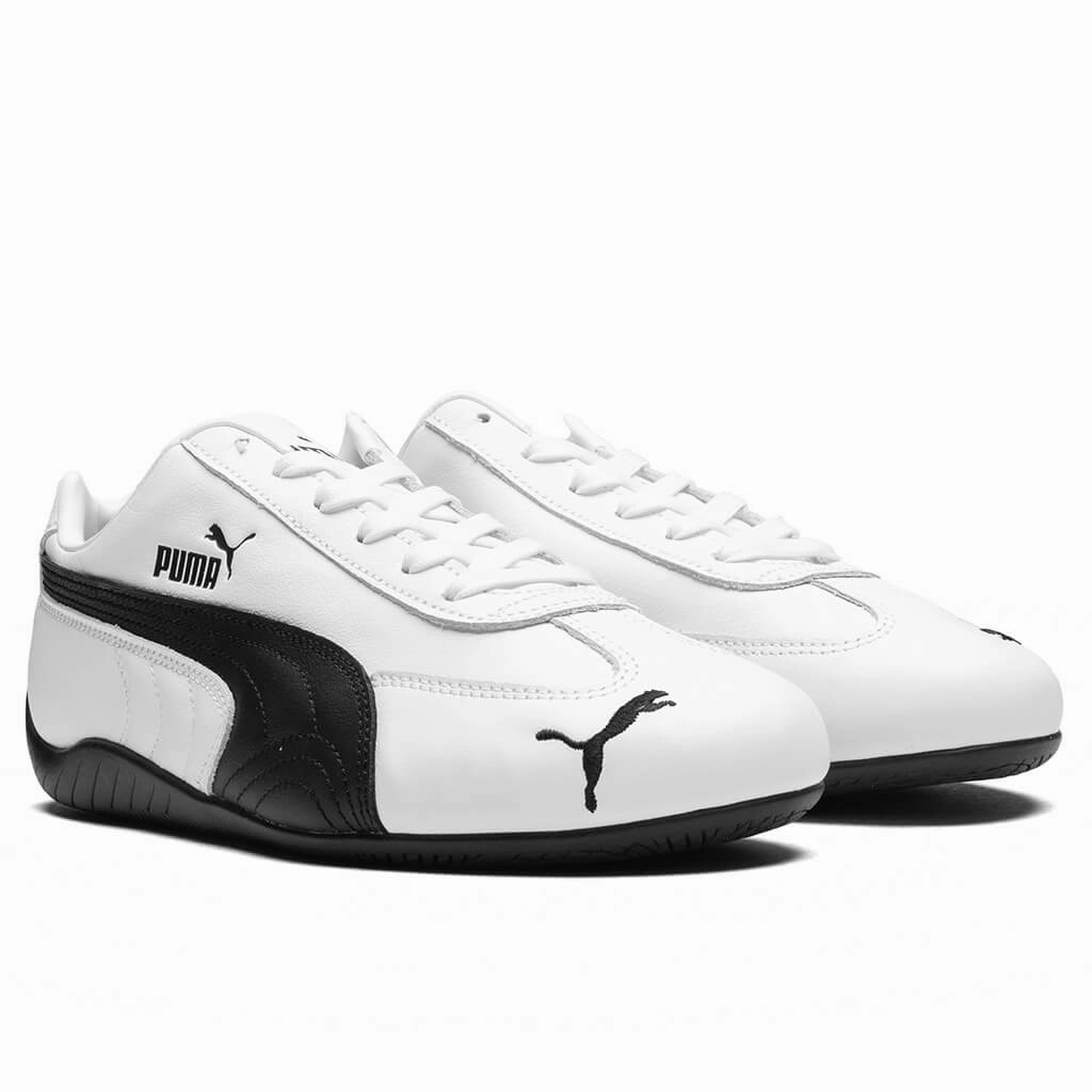 Speedcat OG Leather - White/Black Puma Everyday Style Shoes
