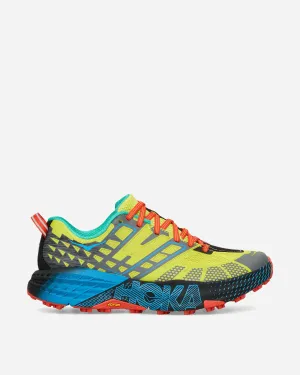 Speedgoat 2 Sneakers Citrus / Blue Hoka One One men's shoes