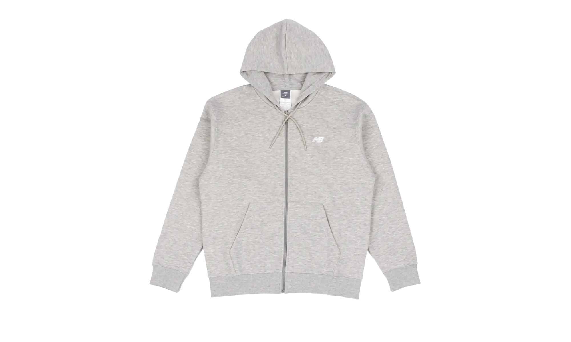Sport Essentials Logo Fleece FZ Hoodie "GREY" New Balance Men's styles