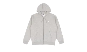 Sport Essentials Logo Fleece FZ Hoodie "GREY" New Balance Men's styles