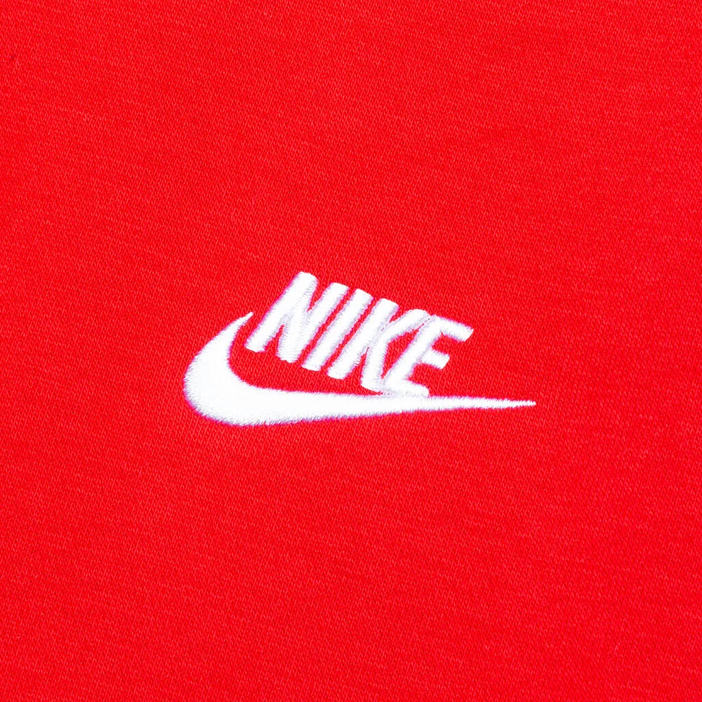 Sportswear Club Fleece Joggers - University Red/White Nike Retro Lifestyle Shoes