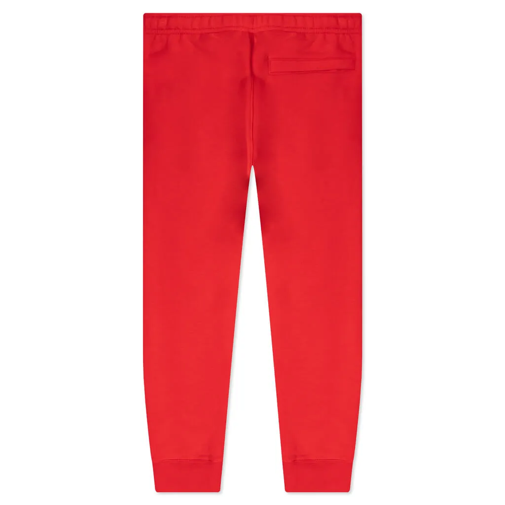 Sportswear Club Fleece Joggers - University Red/White Nike Retro Lifestyle Shoes